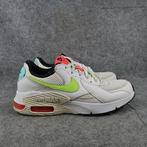 Nike Shoes Womens 7 Air Max Excee Athletic Trainers Casual Sneakers Lace Up Logo - Picture 1 of 15